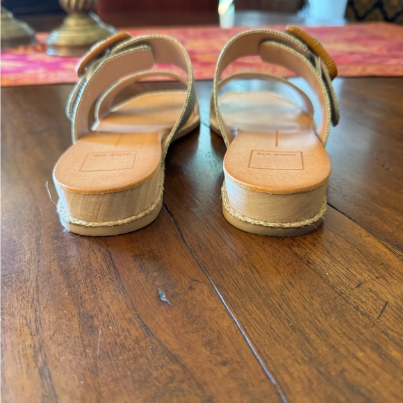 DOLCE VITA Mint Raffia PEIO Sandal • 7.5 - Picture 4 of 8